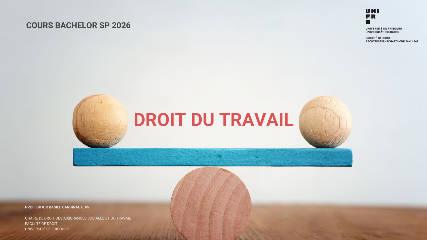Droit du travail 2026