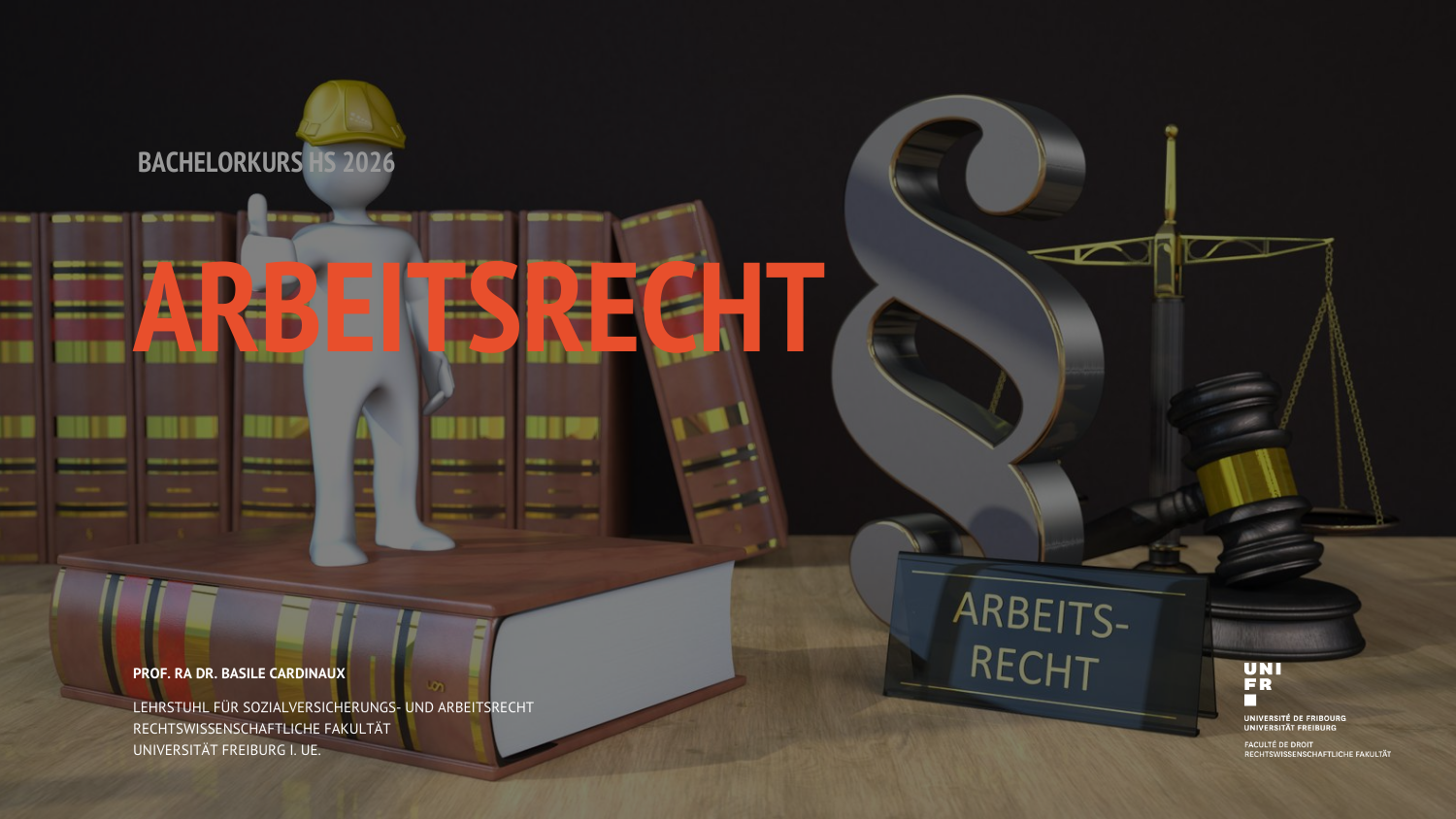 Titelfolie Arbeitsrecht 2026