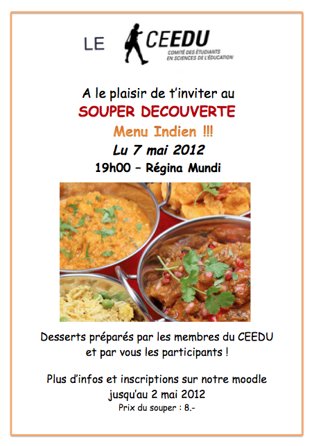 Souper découverte SP2012